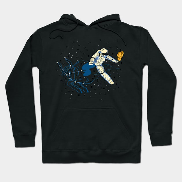 Wild Ride in Space Hoodie by monochromefrog